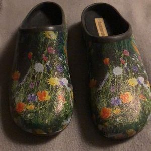 Colorful slip on shoes for a fun day out, or the beach.